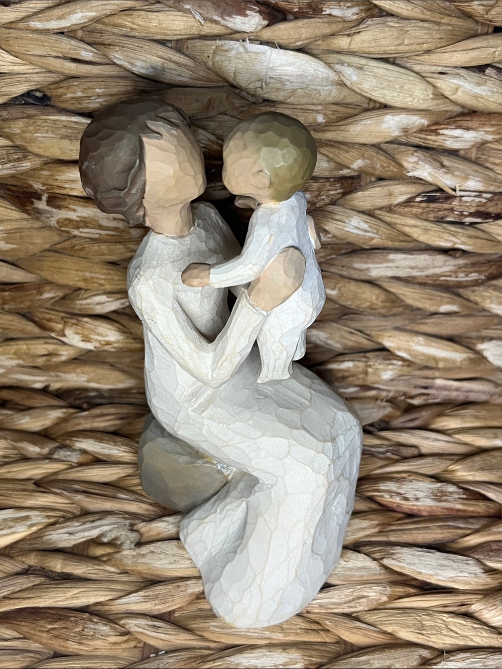 Willow Tree Grandmother Figurine - White, Tan, Brown